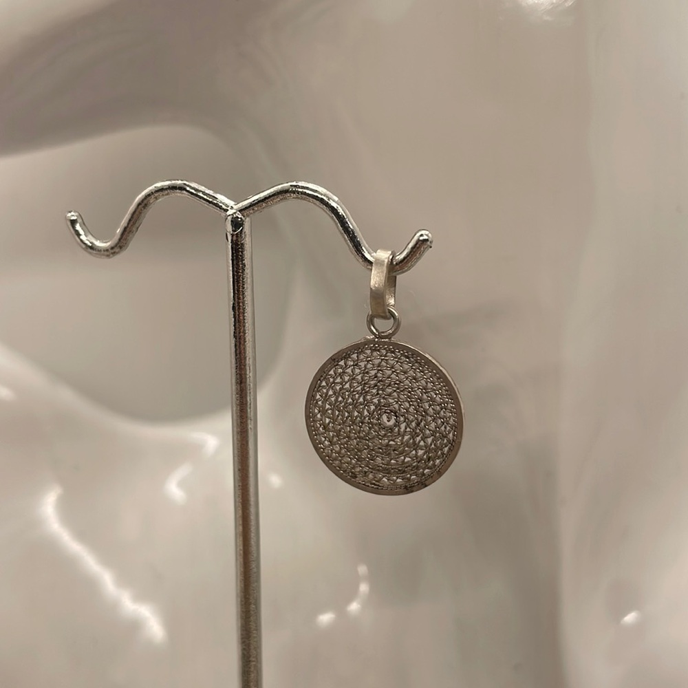 Filigree Handmade with Layers & Design of Sterling Silver.